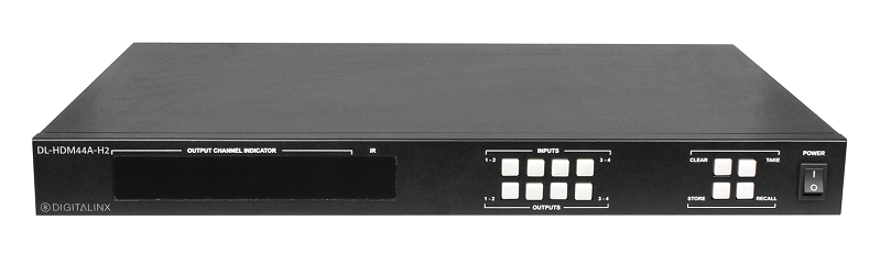 Liberty DL-HDM44A-H2 Digitalinx 4x4 HDMI 2.0 Matrix Switcher